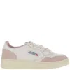 Autry Medalist Low-top Sneakers With Goat Leather In Multi