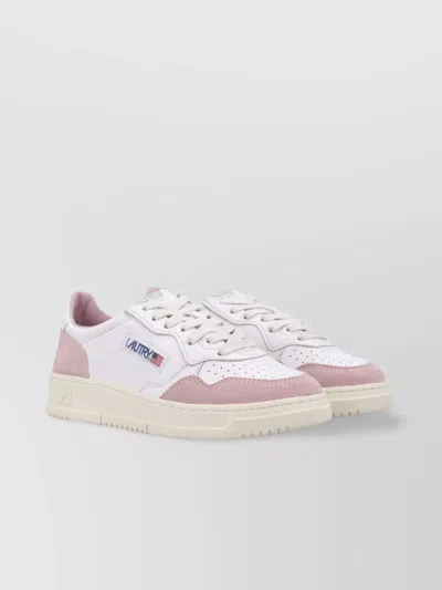 AUTRY LOW MEDALIST PERFORATED TOE SNEAKERS