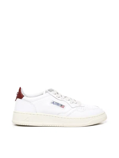 Autry Low Medalist Sneakers In Red