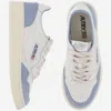 Autry 'medalist' White Low Top Sneakers With Logo Detail In White