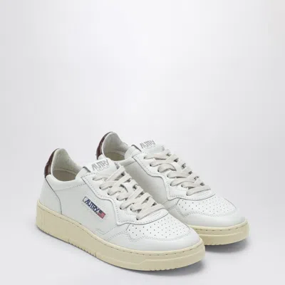 AUTRY AUTRY LOW MEDALIST WHITE/BROWN SNEAKER