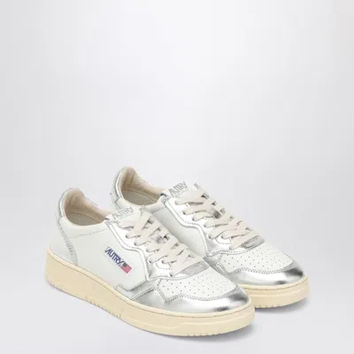 Autry Low Medalist White/silver Trainer
