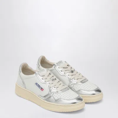 Autry Low Medalist White/silver Trainer