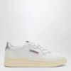 Autry Medalist Low Sneakers Silver In White