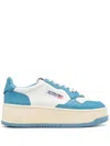 Autry Medalist Platform Sneakers In White