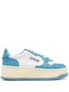 Autry Medalist Platform Sneakers In White