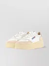 Autry Low Platform Sneakers Wom In White