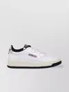 Autry Low Sneaker With Perforated Design And Rubber Sole
