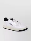 Autry Low Sneaker With Perforated Design And Rubber Sole