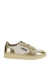 Autry Sleek Sneakers With Metallic Accents And Chunky Sole In Non Definito