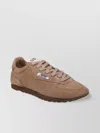 Autry Windspin Tonal Sneakers In Suede And Leather