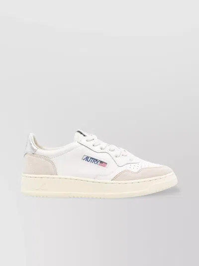 Autry Low Suede Sneakers Medalist Flat Sole