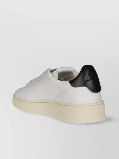Autry Low-top Dallas Sneakers Round Toe In White
