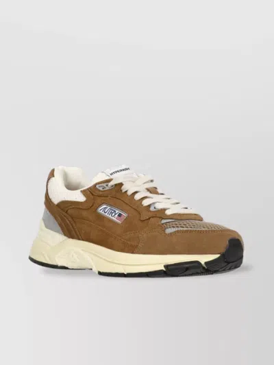 Autry Low Medalist Urban Running Sneakers In Brown