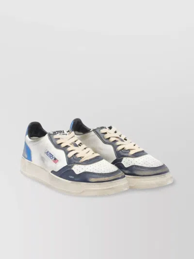 Autry Low Top Leather Sneakers In Multi