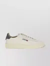 Autry Low Top Leather Sneakers Dallas In Neutral