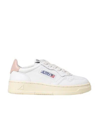 Autry Low-top Leather Sneakers In White