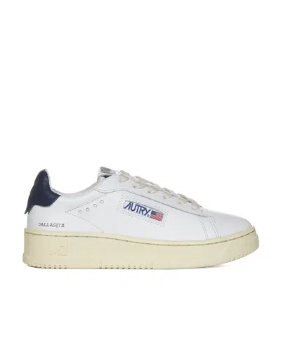 Autry Low-top Leather Sneakers In White