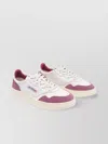 Autry Low Top Leather Sneakers With Contrast Panels