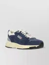 Autry Hyperway Leather-trimmed Suede And Mesh Sneakers