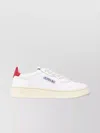 Autry Low Top Leather Sneakers With Perforated Sole