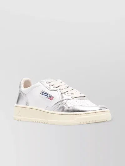 Autry Low Top Medalist Mirror Leather Sneakers In Multi