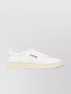Autry Low Top Sneakers In Goatskin In White