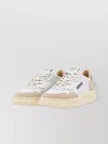 Autry Low-top Sneakers Featuring Perforated Toe