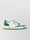 Autry Low Top Panelled Sneakers With Flatform Sole