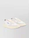 Autry Low Top Perforated Detailing Sneakers In Neutral