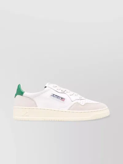 Autry Low Top Perforated Toe Sneakers