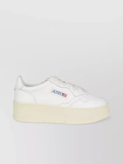 Autry Low-top Platform Sneakers Perforated Toe