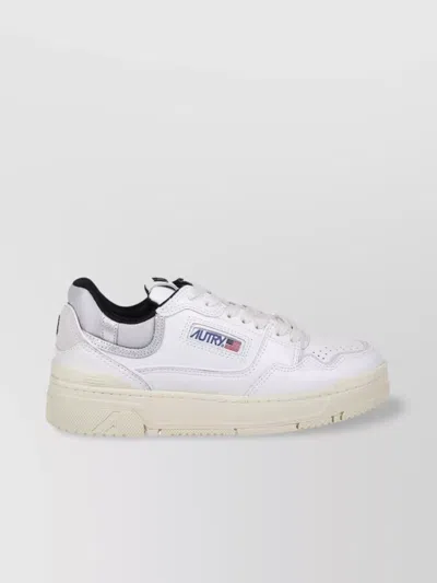 AUTRY LOW TOP RUBBER SOLE SNEAKERS