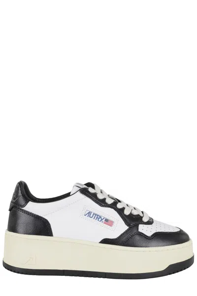 AUTRY LOW-TOP SNEAKER IN WHITE LEATHER