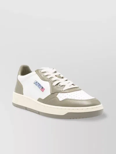 AUTRY LOW TOP SNEAKERS CONTRAST PANELS
