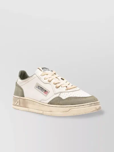 AUTRY LOW TOP SNEAKERS CONTRAST PANELS