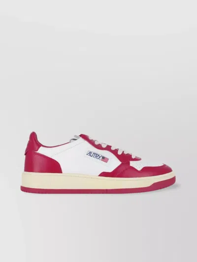 AUTRY LOW TOP SNEAKERS CONTRAST SOLE