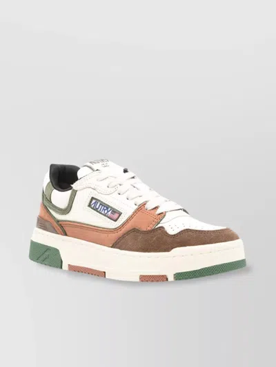 Autry Clc Leather Low-top Sneakers In Multi