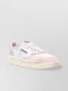 Autry Medalist Super Vintage Leather Sneakers In White