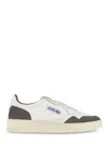 Autry Low-top Sneakers In Smooth Goat Leather In Animal Print