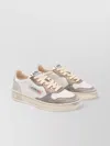 Autry Low Top Sneakers Metallic Accents