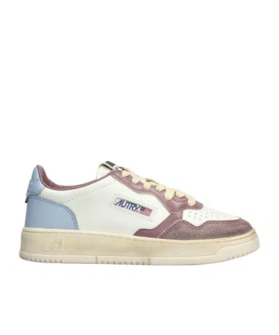 AUTRY AUTRY MEDALIST SUPER VINTAGE LACE-UP SNEAKERS