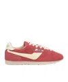 Autry 'windspin Low' Pink Sneaker With Logo On The Side And On The Heel In Nude