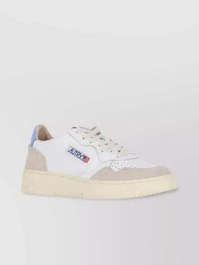 AUTRY LOW TOP SNEAKERS SUEDE ACCENTS