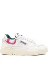 Autry Low-top Sneakers With Contrasting Accents And Comfortable Sole In White