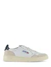 Autry Low-top Sneakers With Leather And Suede Accents In Multi