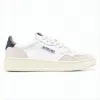 Autry Low-top Sneakers With Leather And Suede Panels In White