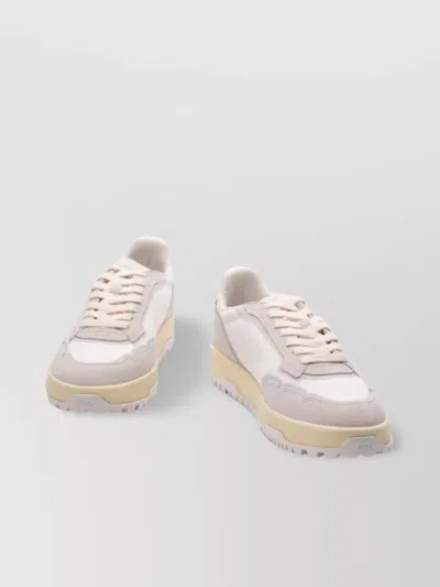Autry Low-top Sneakers With Mesh And Suede