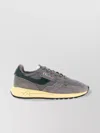 Autry Low-top Sneakers With Mesh Panels And Suede Overlays In Gray