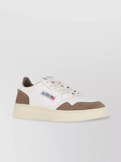 AUTRY LOW TOP SNEAKERS WITH PERFORATED TOE BOX